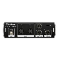 Аудио/MIDI интерфейс 2х2 для РС или МАС 24бит/96кГц, ПО Studio One Artist PRESONUS AudioBox USB 96