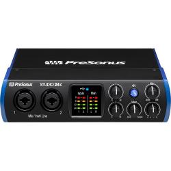 Аудио/MIDI интерфейс, USB-C 2.0, 2 вх/2 вых канала PRESONUS Studio 24C