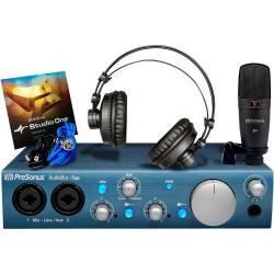 Комплект для звукозаписи в составе AudioBox iTwo, Studio One Artist + Capture Duo for iPad, микрофон M7, наушники HD7 PRESONUS AudioBox iTwo Studio