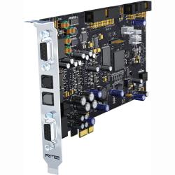 38-канальная, 24 Bit / 192 kHz, HighEnd аудио PCI Express карта с ADAT I/O RME HDSPe AIO