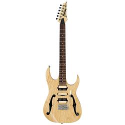 Электрогитара с кейсом, именная модель Paul Gilbert IBANEZ PGM80P-NT Natural Paul Gilbert Signature