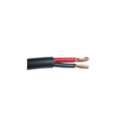 Акустический кабель 2x4,0 мм2, 9,5 мм, черный CORDIAL CLS 240