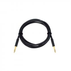 Инструментальный кабель джек/джек стерео 6.3мм, 3.0м, черный CORDIAL CFM 3 VV