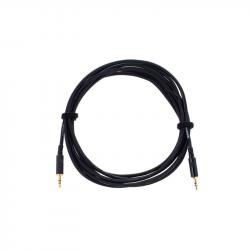 Инструментальный кабель мини-джек стерео 3.5мм male/мини-джек стерео 3.5мм male, 3.0м, черный CORDIAL CFS 3 WW