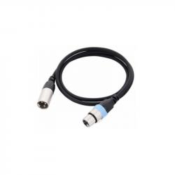 Микрофонный кабель XLR female—XLR male, 1.5м, черный CORDIAL CCM 1.5 FM