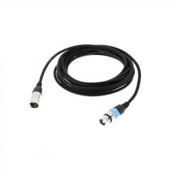 Микрофонный кабель XLR female—XLR male, 2.5м, черный CORDIAL CCM 2.5 FM