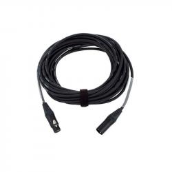 Микрофонный кабель XLR female—XLR male, разъемы Neutrik, 10.0м, черный CORDIAL CPM 10 FM BLACK