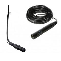 Черный конденсаторный кардиоидный подвесной микрофон, кабель 10м с разъемом XLR AKG CHM99 BK