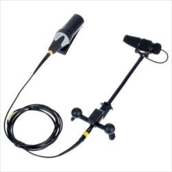 Микрофон конденсаторный инструментальный с гибким креплением Gooseneck для трубы, тромбона, тубы, CORE, разъем MicroDot (XLR адаптер в комплекте),Low-Sens 2мВ/Па, Max.SPL 152 dB, кабель 1,6 мм DPA 4099-DC-2-199-T