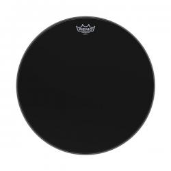 Однослойный гладкий пластик для тома, 18', черный, универсальный REMO ES-0018-00 Ambassador Ebony 18'