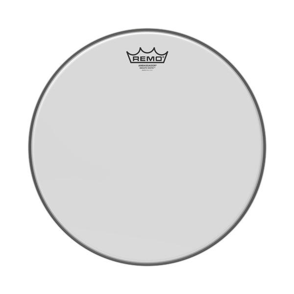  Однослойный гладкий пластик для малого барабана, 14', универсальный REMO BA-0214-00 Ambassador Smooth White 14'