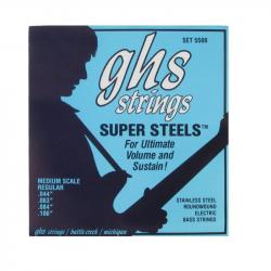 Струны для бас-гитары (44-63-84-106); обмотка нерж.сталь GHS 5500