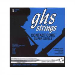 Струны для бас-гитары (40-60-80-100-125); Contact Core GHS 5L-CC