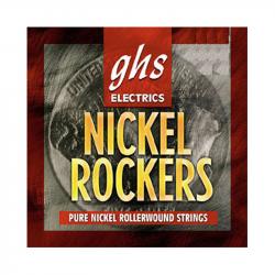 Струны для электрогитары - никель; роликовая обмотка; (13-17-24-32-42-56); Nickel Rockers GHS 1500