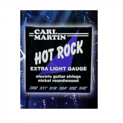 Струны для электрогитары, никель 0.10-0.46 CARL MARTIN Electric Hot Rock L Nickel