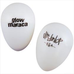 Маракас-яйцо белый, пластиковая банка 36 шт DUNLOP 9110 Glow Maracas Display Jar