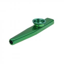 Казу, духовой инструмент, пластик, цвет - зеленый DEKKO KL-1Y GR