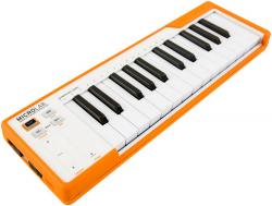 USB MIDI мини-клавиатура, 25 клавиш, цвет оранжевый. ARTURIA Microlab Orange