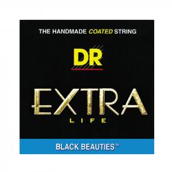 Струны для 7-струнной электрогитары 9-52 Lite BLACK-BEAUTIES DR STRINGS BKE7-9