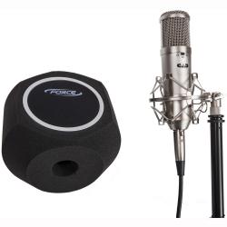 Уникальный звукопоглощающий шар для большинства студийных микрофонов FORCE PF-08