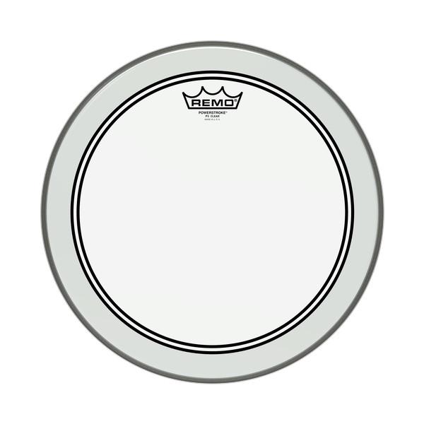 Однослойный прозрачный пластик для малого барабана, 14', ударный REMO P3-0314-BP Powerstroke P3 Clear 14'