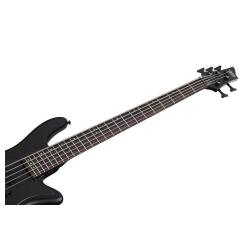 Бас-гитара пятиструнная.Цвет: Satin Black (SBK) - черный матовый SCHECTER STILETTO STEALTH-5 SBK
