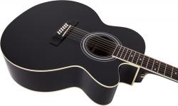 12 струнная электроакустическая гитара STAGG SA40JU U CFI-BK12