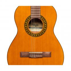 Классическая гитара с верхней декой из ели, цвет натуральный STAGG SCL60 3/4-NAT