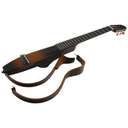 Сайлент-гитара с металлическими струнами YAMAHA SLG200S TOBACCO BROWN SUNBURS