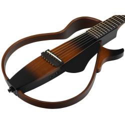 Сайлент-гитара с металлическими струнами YAMAHA SLG200S TOBACCO BROWN SUNBURS