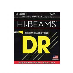 Струны DR STRINGS Hi-Beam Stainless Steel 45-125 Extra Long Scale