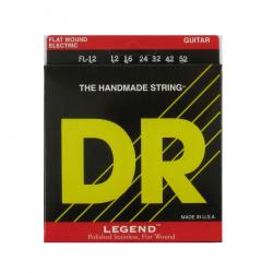 Струны DR STRINGS Legend Flat-Wound Electric 12-52