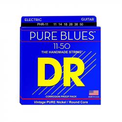 Струны DR STRINGS PURE BLUES Pure Nickel Electric 11-50