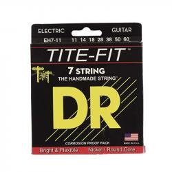 Струны DR STRINGS Tite-Fit Nickel Plated Electric 11-60 7-String