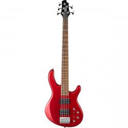 Action Series Бас-гитара 5-струнная, красная CORT Action-HH5-BRM