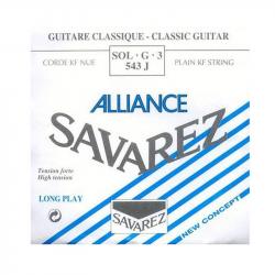 Alliance Bleu Отдельная 3-я струна для классической гитары SAVAREZ 543J