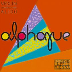 Alphayue Комплект струн для скрипки размером 1/8, среднее натяжение THOMASTIK AL100-1/8
