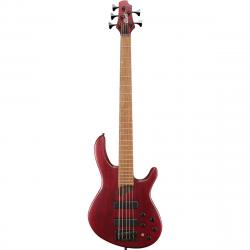Artisan Series Бас-гитара 5-струнная, красная CORT B5-Plus-AS-RM-OPBR