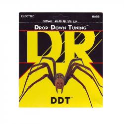 DROP-DOWN TUNE Комплект струн для 5-струнной бас-гитары DR STRINGS DDT5-45/125