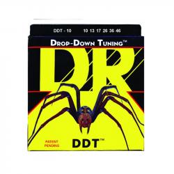 DROP-DOWN TUNE Комплект струн для электрогитары DR STRINGS DT-10,10.46