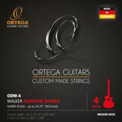 D-Walker Комплект струн для акустической бас-гитары, посеребренные, 43-80 ORTEGA ODW-4
