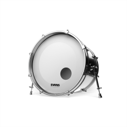 EQ3 Resonant Coated White Пластик для бас-барабана 26