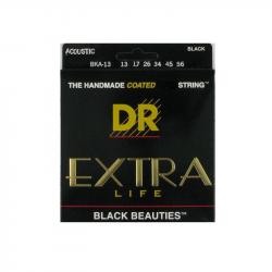 Extra Life Комплект струн для акустической гитары DR STRINGS BKA-13