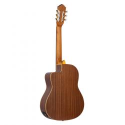 Family Series Pro Классическая гитара со звукоснимателем, размер 4/4, матовая ORTEGA RCE131
