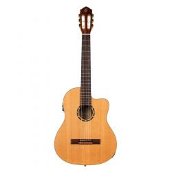 Family Series Pro Классическая гитара со звукоснимателем, размер 4/4, матовая ORTEGA RCE131