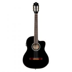 Family Series Pro Классическая гитара, размер 4/4, черная ORTEGA RCE145BK