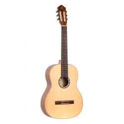 Family Series Классическая гитара, размер 4/4, узкий гриф, матовая, с чехлом ORTEGA R121SN