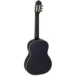 Family Series Классическая гитара, размер 4/4, черная, с чехлом ORTEGA R221BK