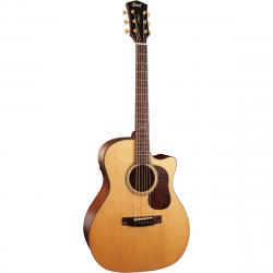 Gold Series Электро-акустическая гитара, с вырезом, цвет натуральный CORT Gold-A6-NS