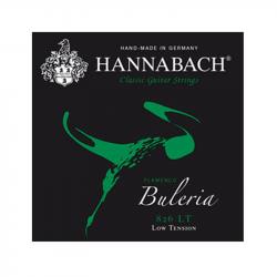 Green BULERIA FLAMENCO Комплект струн для классической гитары нейлон/посеребренные HANNABACH 826LT